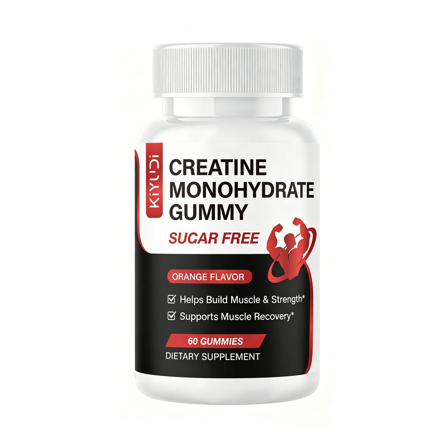 Creatine Monohydrate Gummy – Sugar Free Orange Flavor