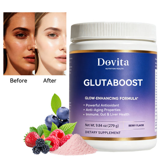 Glutathione Powder for Skin Brightening & Antioxidant Support, Reduced L-Glutathione, Master Antioxidant & Detox, Skin Radiance & Immune Health, Sugar-Free Supplement Powder, Fast-Acting Formula, OEM/ODM