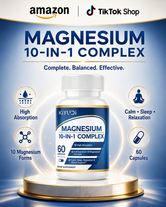 Magnesium 10-in-1 Complex – High Absorption Formula