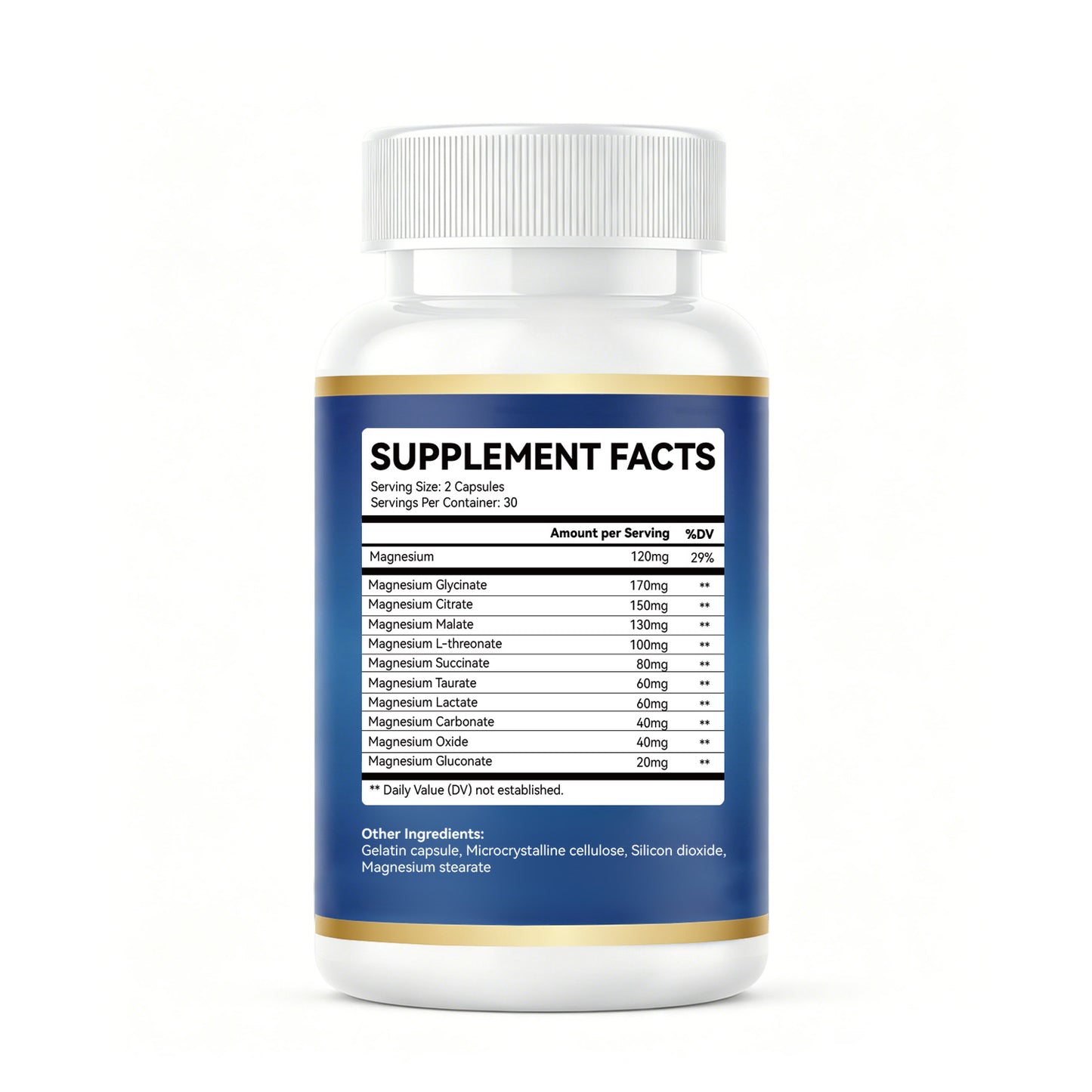 Magnesium 10-in-1 Complex – High Absorption Formula