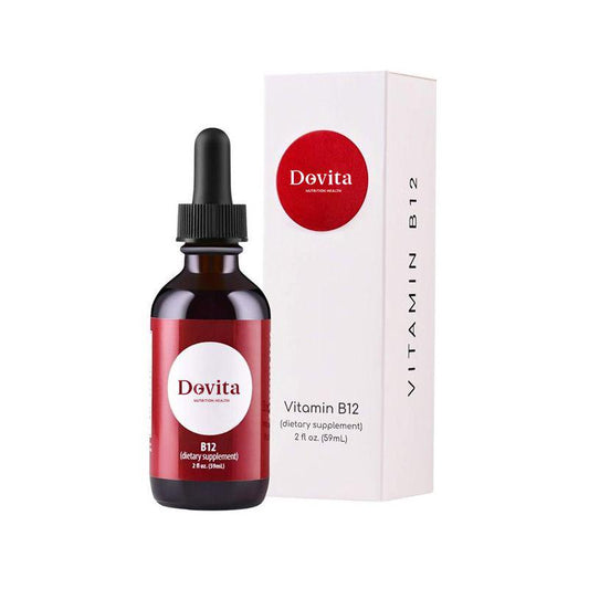 Vitamin B12 Liquid Drops for Energy Production, Nervous System Health & DNA Synthesis, High-Absorption B12 Supplement, OEM